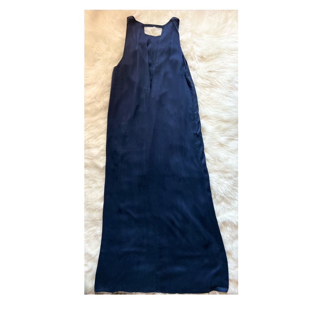 🛑 SOLD 🛑 New! LUNYA Racer Washable Silk Slit Maxi Dress - Picture 10 of 14